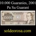 Billetes 2001 - 10.000 Guaranes